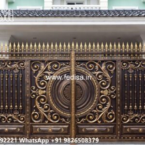 Hpl Gate Design, Ghar Ke Gate Ka Design Main Gate Lighting In Outdoor