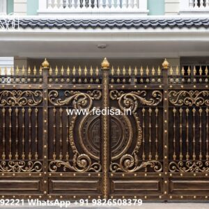 Gate Design Pipe, Rolling Gate Design For Home Main Gate Lighting In Outdoor