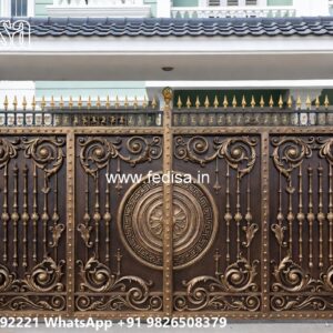 Latest Steel Gate Design, Small Grill Gate Design Main Gate Lighting In Outdoor