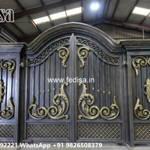 Side Gate Designs, Grill Gate Colour Design Main Gate Lighting In Outdoor