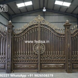 Loha Ka Gate Ka Design, Latest Main Gate Design For House Main Gate Lighting In Outdoor