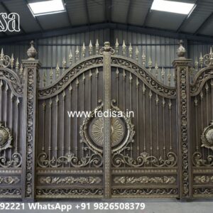 Loha Ka Gate Ka Design, Farm House Main Gate Designs Main Gate Lighting In Outdoor