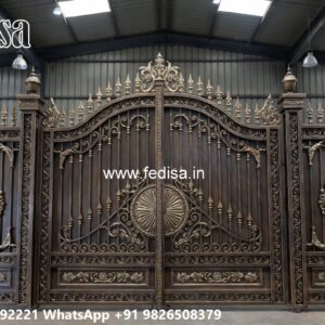 Gate Design Pipe, Barir Gate Design Main Gate Lighting In Outdoor