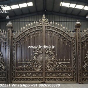 Modern Fence Gate, Ss Main Gate Design 2026 Main Gate Lighting In Outdoor