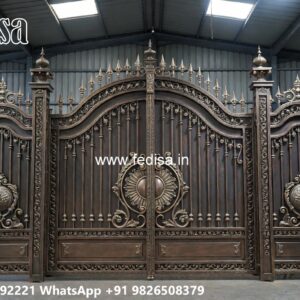 Loha Ka Gate Ka Design, Simple Main Gate Design 2026 Main Gate Lighting In Outdoor