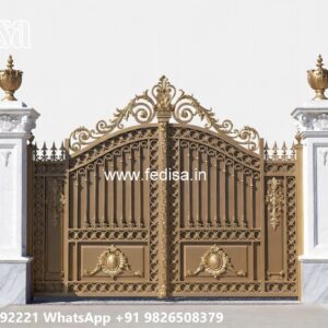 Steel Gate New Design, Steel Ka Main Gate Main Gate Lighting In Outdoor