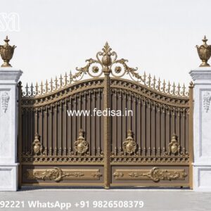 Gate Design Pipe, Ss Ka Gate Main Gate Lighting In Outdoor
