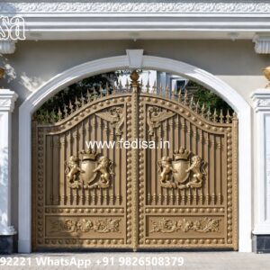 Loha Ka Gate Ka Design, New Gate Ka Design Main Gate Lighting In Outdoor