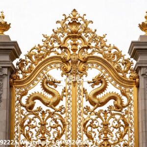 Loha Ka Gate Ka Design, Auto Gate Design 2026 Main Gate Lighting In Outdoor