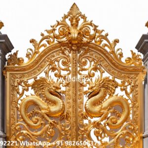 Gate Design 2090, Gates Colour Main Gate Lighting In Outdoor