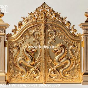 Hpl Gate Design, Safety Grill Design For Boundary Wall Main Gate Lighting In Outdoor