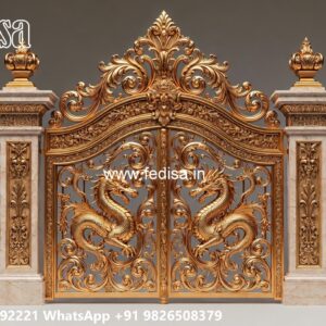 Gate Design 2094, New Gate Design 2026 Main Gate Lighting In Outdoor