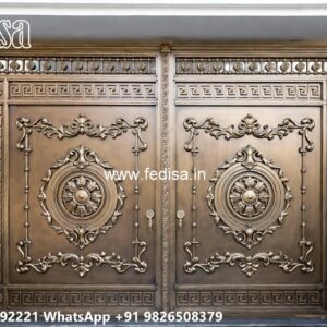 Modern Fence Gate, Gate Pole Design Main Gate Lighting In Outdoor