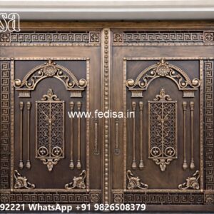 Latest Steel Gate Design, Home Gate Design Iron Main Gate Lighting In Outdoor