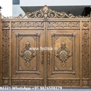 Gate Design 2099, Folding Gate Design For Garage Main Gate Lighting In Outdoor