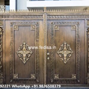 Modern Fence Gate, Gate Design Drawing Main Gate Lighting In Outdoor