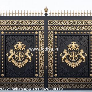 Side Gate Designs, Main Gate Design Pipe Main Gate Lighting In Outdoor