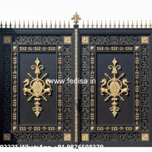 Front Door Gate Design, Outside Gate Wall Design Main Gate Lighting In Outdoor