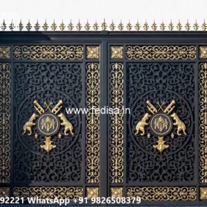 Gate Design 2105, Gat Ki Dijain Main Gate Lighting In Outdoor