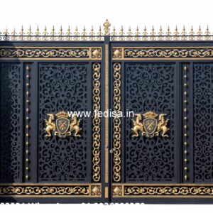 Side Gate Designs, Lohe Ka Main Gate Design Main Gate Lighting In Outdoor