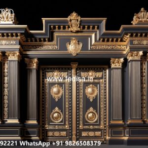 Hpl Gate Design, Industrial Main Gate Design Main Gate Lighting In Outdoor