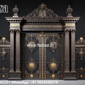 Gate Design Pipe, Cyclone Gate Design Main Gate Lighting In Outdoor