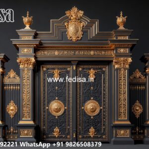 Gate Design 2113, Iron Gate Design With Price Main Gate Lighting In Outdoor