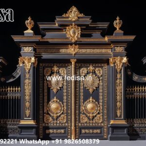 Gate Design Pipe, New Front Gate Design Main Gate Lighting In Outdoor