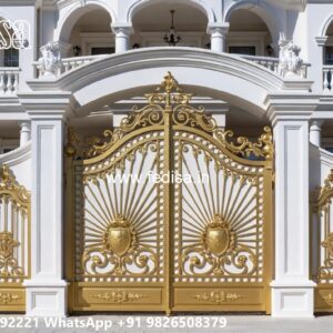 Gate Design 2115, Small House Main Gate Design Main Gate Lighting In Outdoor