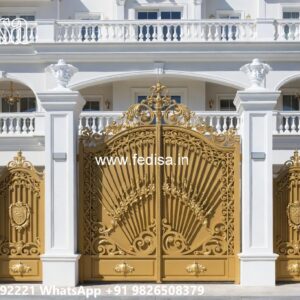Gate Design 2116, Covered Gate Design Main Gate Lighting In Outdoor