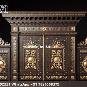Beautiful Gate Designs, Gate Gate Ke Design Main Gate Lighting In Outdoor