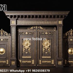Gate Design 2120, Readymade Gate Design Main Gate Lighting In Outdoor