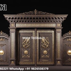 Latest Steel Gate Design, Sliding Door For Main Gate Main Gate Lighting In Outdoor
