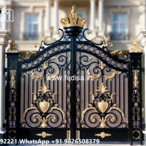 Gate Design 2129, Makan Ke Gate Ke Design Main Gate Lighting In Outdoor