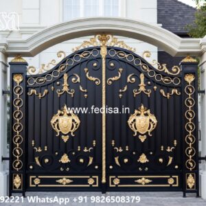Beautiful Gate Designs, Gate Grill Gate Main Gate Lighting In Outdoor