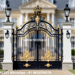 Side Gate Designs, Ss Gate Simple Design Main Gate Lighting In Outdoor
