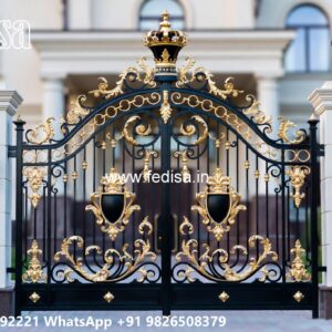 Hpl Gate Design, Design Gate 2026 Main Gate Lighting In Outdoor