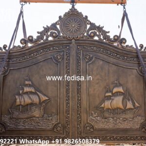 Gate Design Pipe, Gate Furniture Design Main Gate Lighting In Outdoor