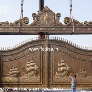 Side Gate Designs, Gate Design Small House Main Gate Lighting In Outdoor