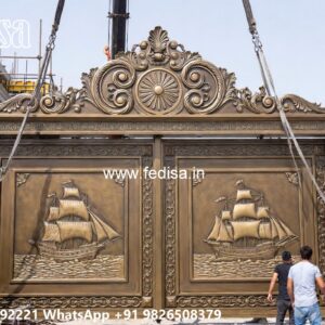 Front Door Gate Design, Main Gate Steel Ka Main Gate Lighting In Outdoor