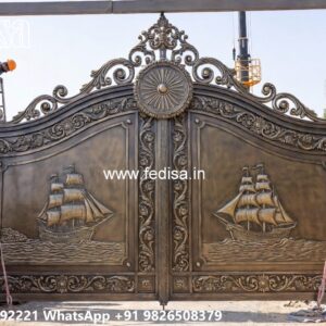 Hpl Gate Design, Main Gate Window Design Main Gate Lighting In Outdoor