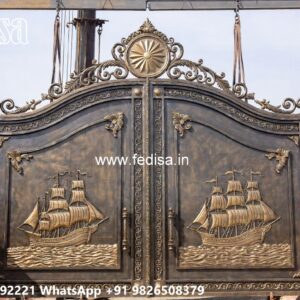 Hpl Gate Design, Auto Gate Design 2026 Main Gate Lighting In Outdoor