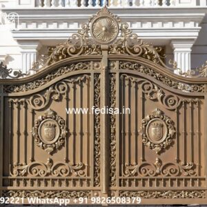 Gate Design 2143, Home Gate New Design Main Gate Lighting In Outdoor