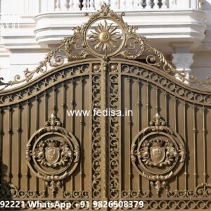 Gate Design Pipe, Entrance Gate Pillar Design Main Gate Lighting In Outdoor