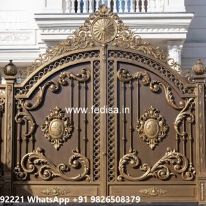 Gate Design Pipe, Entrance Grill Design Main Gate Lighting In Outdoor