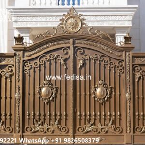Gate Design 2147, Lohe Ki Chadar Ka Gate Main Gate Lighting In Outdoor