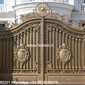 Side Gate Designs, Contemporary Side Gates Main Gate Lighting In Outdoor