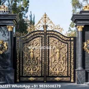 Gate Design Pipe, House Main Gate Grill Design Main Gate Lighting In Outdoor