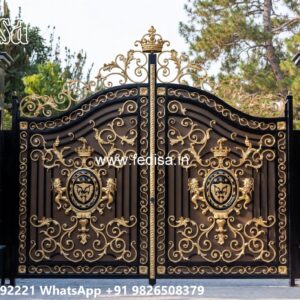 Beautiful Gate Designs, Gate Design Sheet Main Gate Lighting In Outdoor