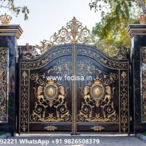 Side Gate Designs, Design Pipe Gate Main Gate Lighting In Outdoor